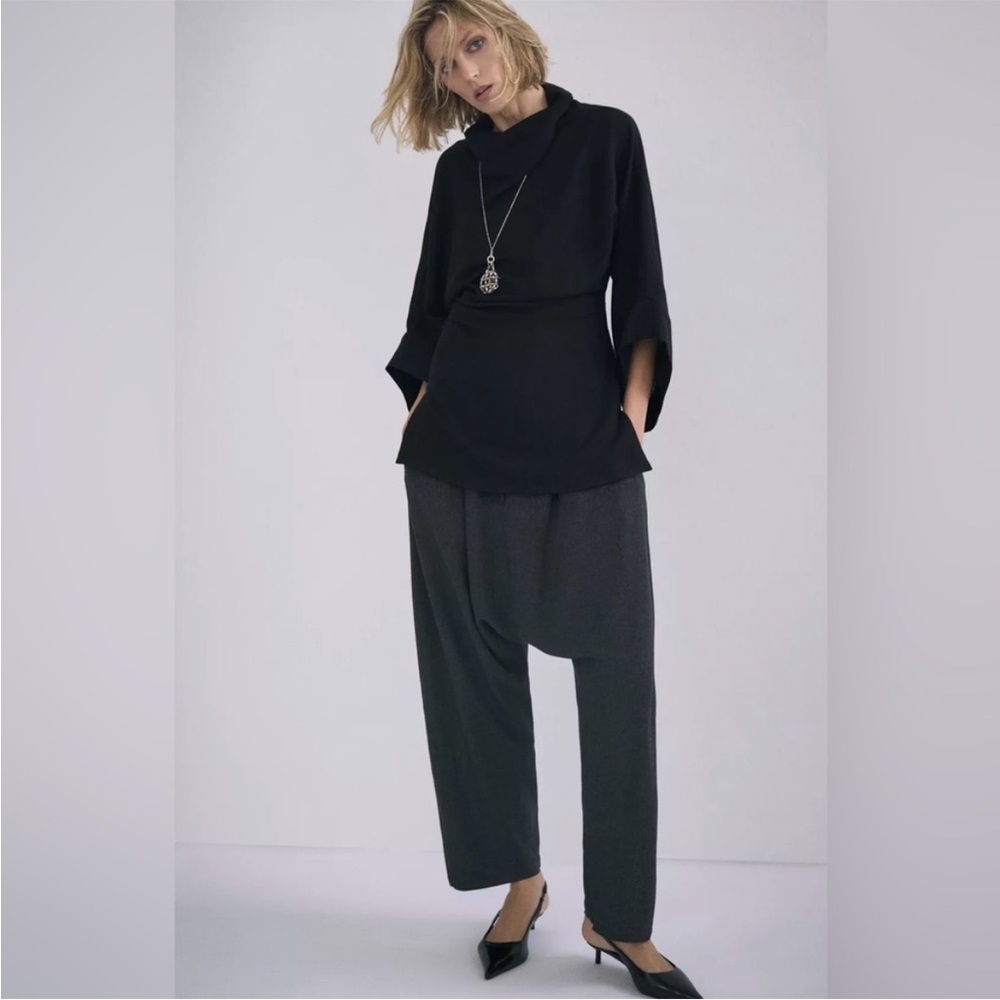 NWT Zara Draped Top